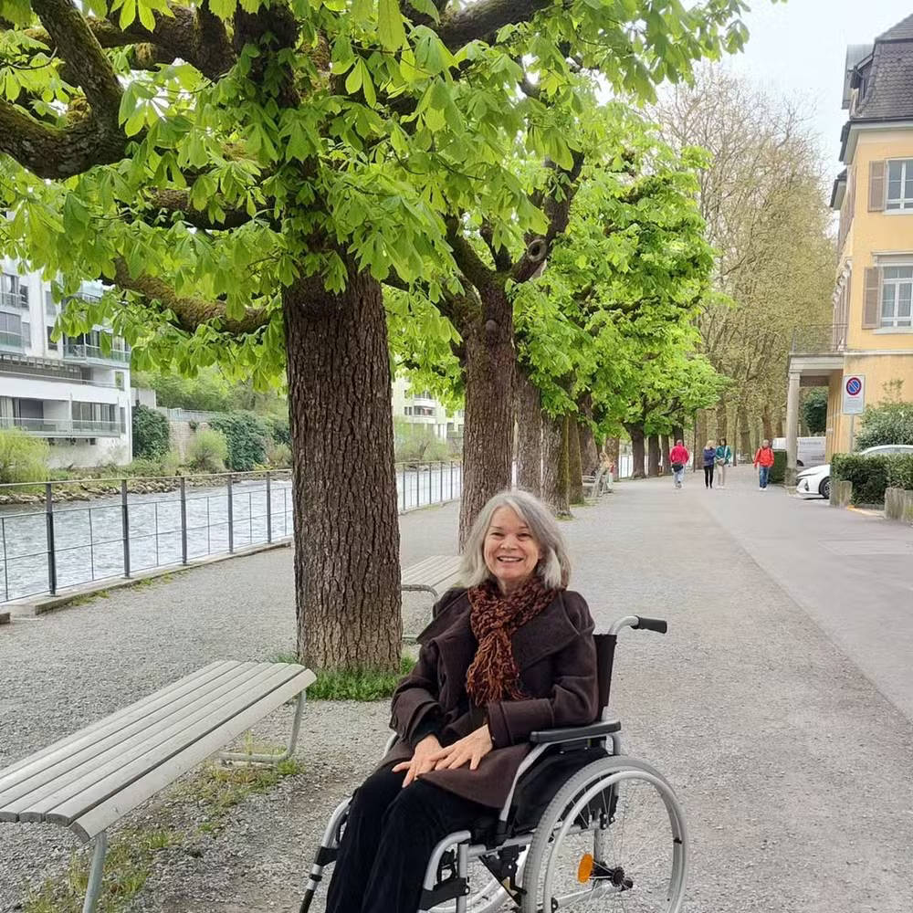 Célia optou por buscar o procedimento na Suíça, único país que aceita estrangeiros não residentes para suicídio assistido