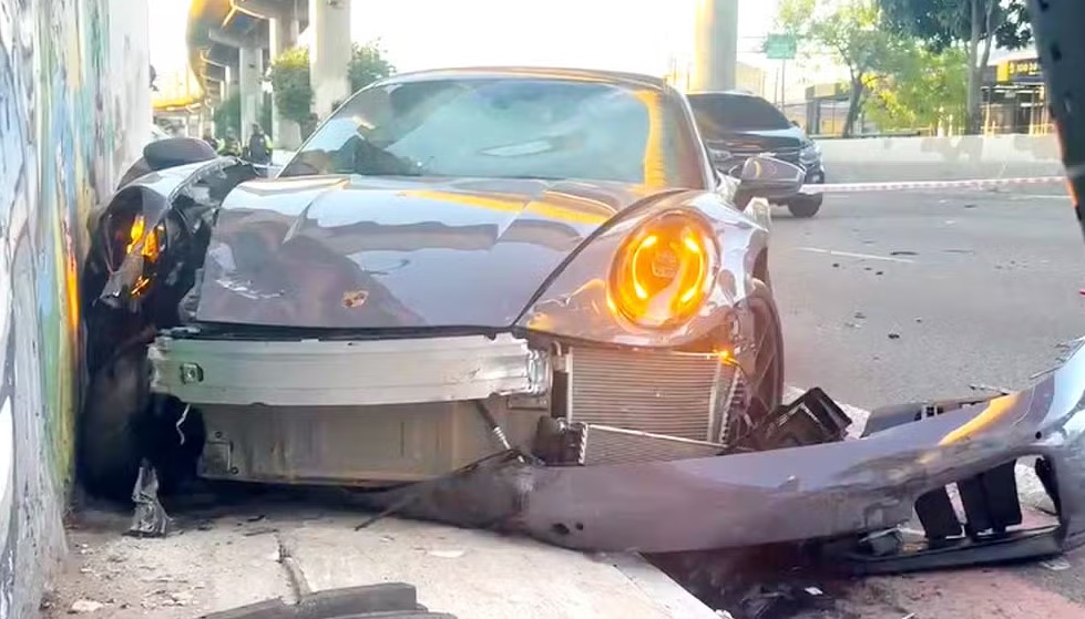 Porsche do influenciador Fábio Giga