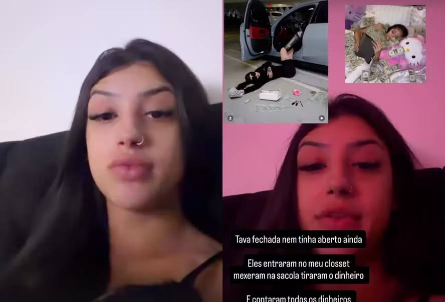 Bia Miranda contou que encomendou dois “bolos” de dinheiro falso por meio de um aplicativo de compras chinês