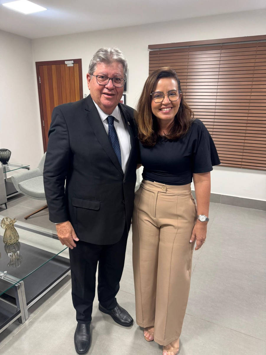 João Azevêdo e Pollyanna Werton 