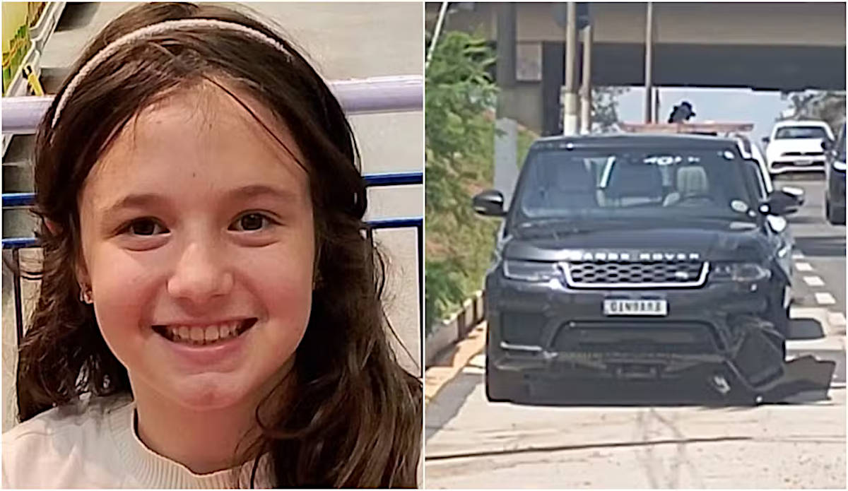 Manuela tentou atravessar a pista quando foi atingida pelo veículo