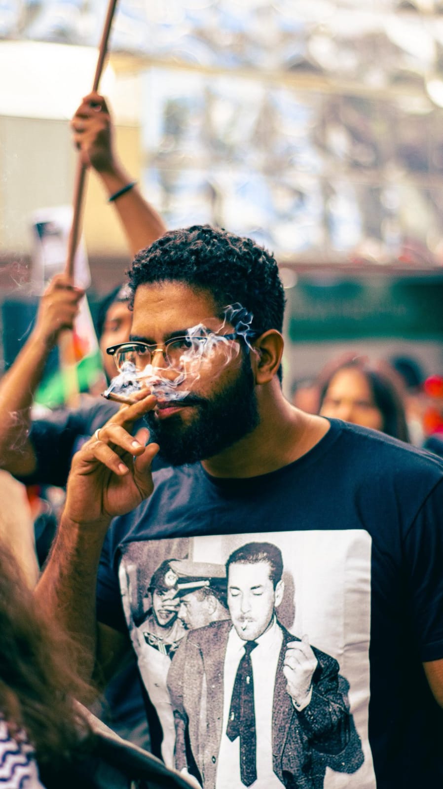 Adversário de Jones Manoel utilizaram foto dele fumando tabaco para atacá-lo