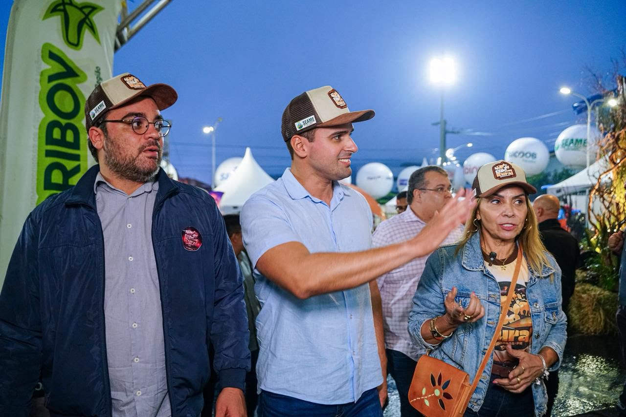 Lucas Ribeiro esteve na 4ª Expo Rural de Queimadas