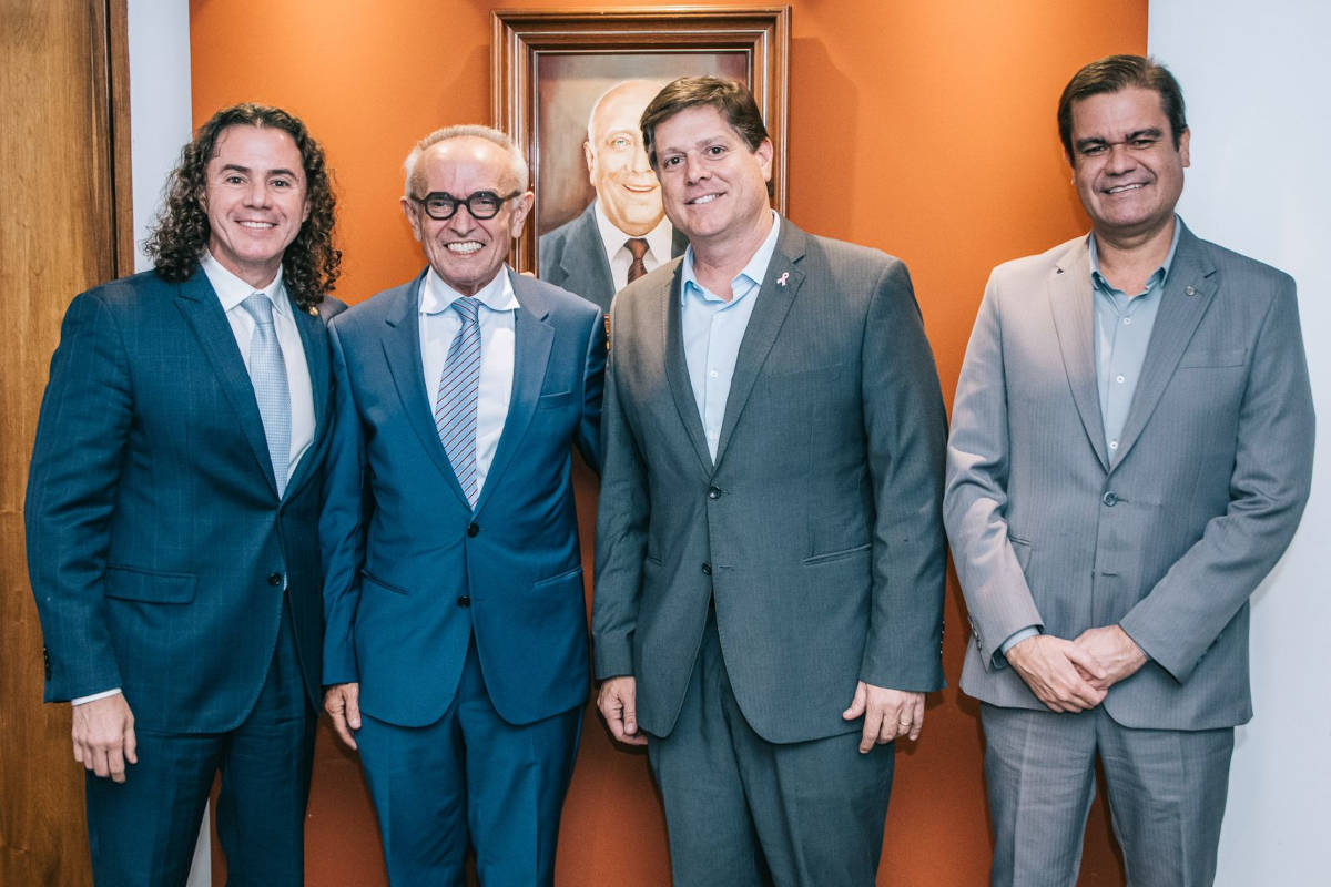 Veneziano, Cícero, Baleia Rossi e Mersinho