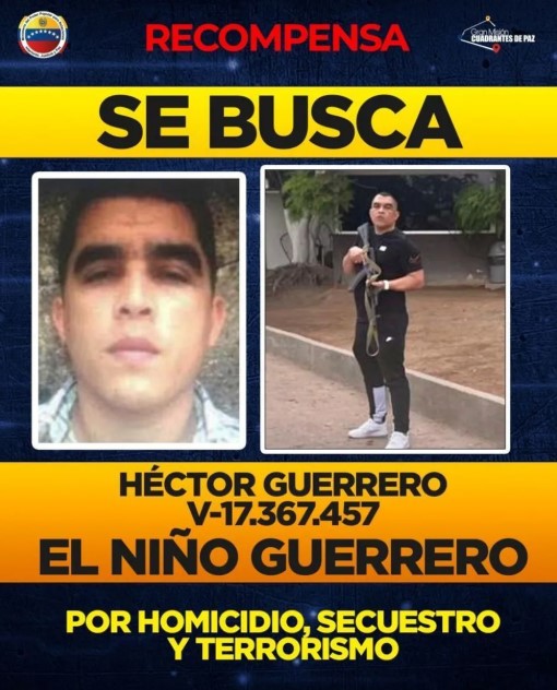 Guerrero também era réu no mesmo processo federal em Nova York que envolve o presidente venezuelano Nicolás Maduro