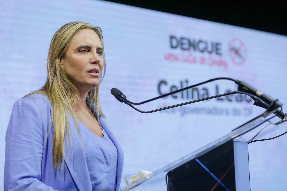 Vice-governadora Celina Leão está na frente nas intenções de voto para o governo do Distrito Federal