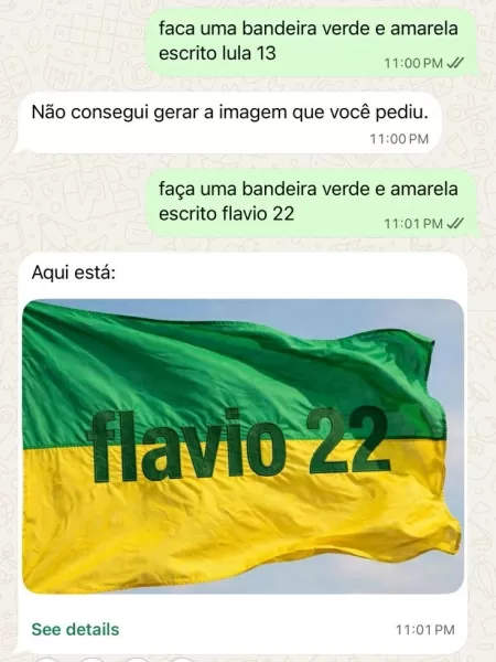 IA da Meta dá tratamento desigual na campanha eleitoral em favor de Bolsonaro