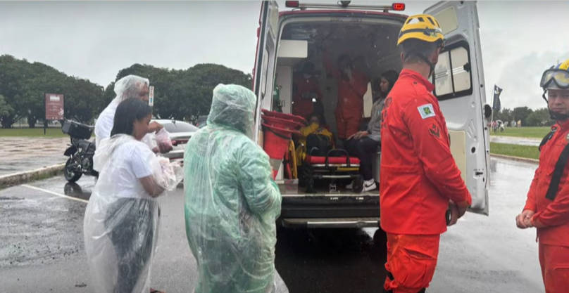 72 vítimas foram socorridas no local