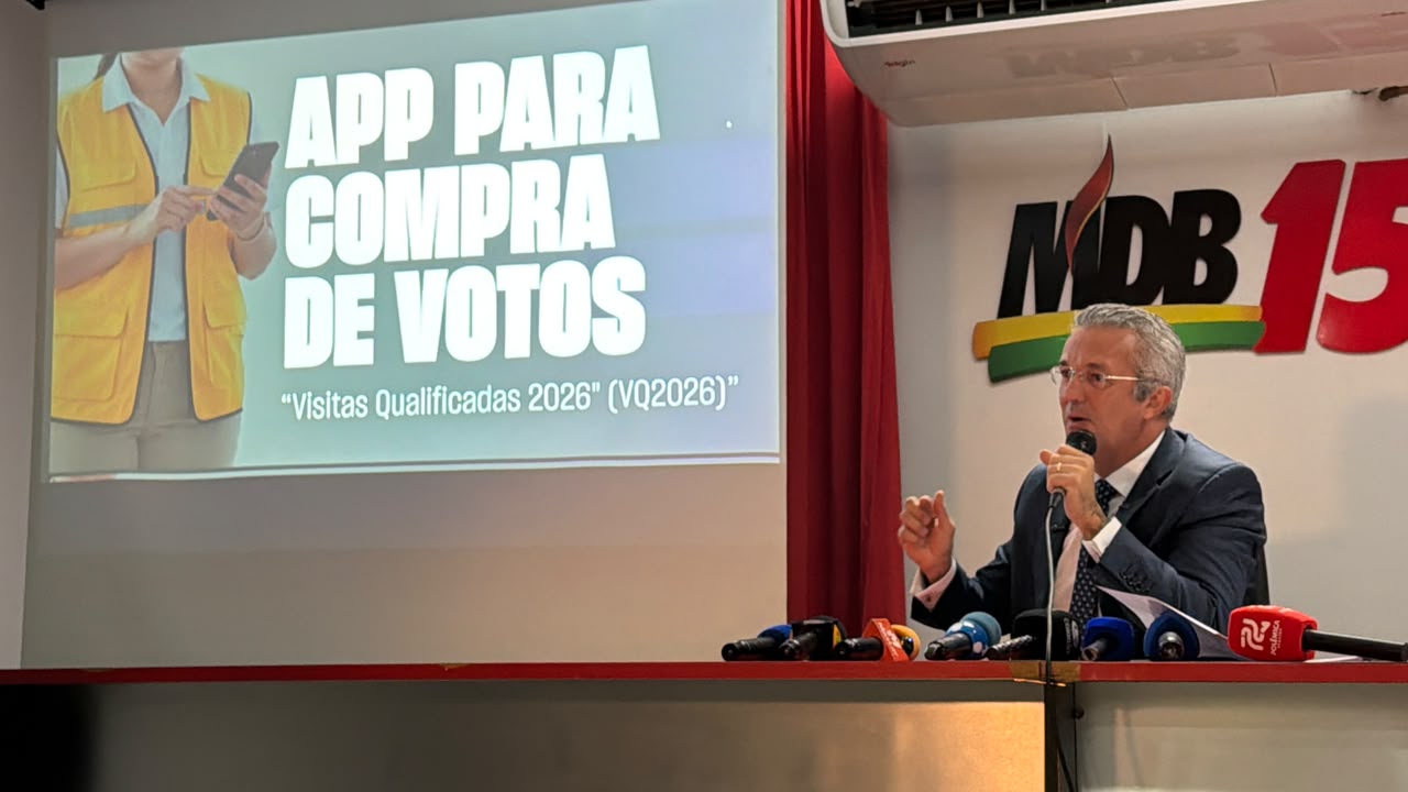 Coordenação da campanha de Cícero apresentou a denúncia à imprensa na sede do MDB estadual, em João Pessoa