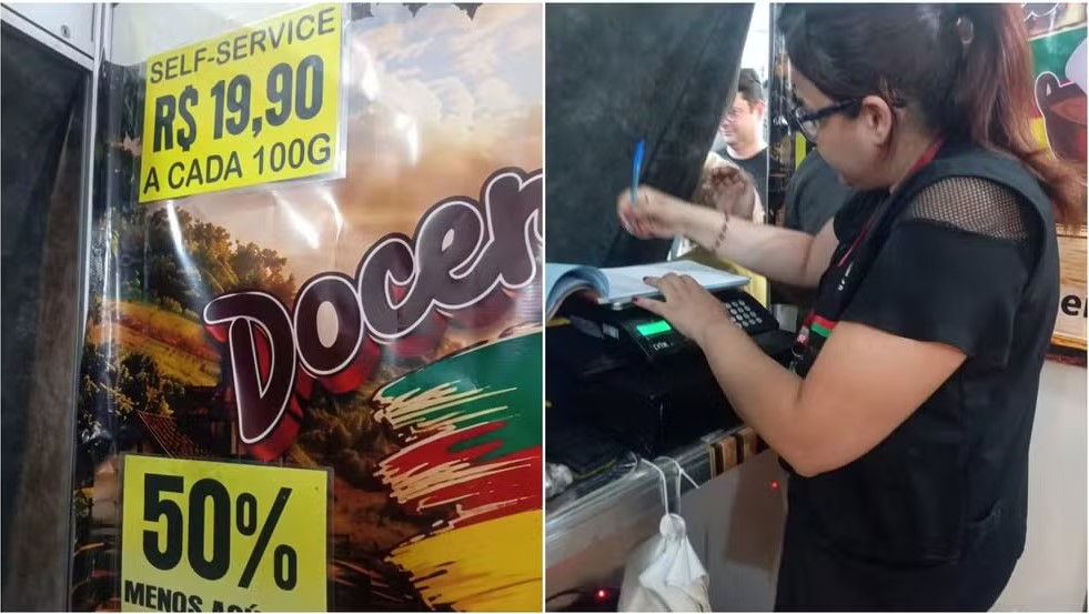 estande da doceria chegou a ser inspecionado pelo Ministério Público do Ceará