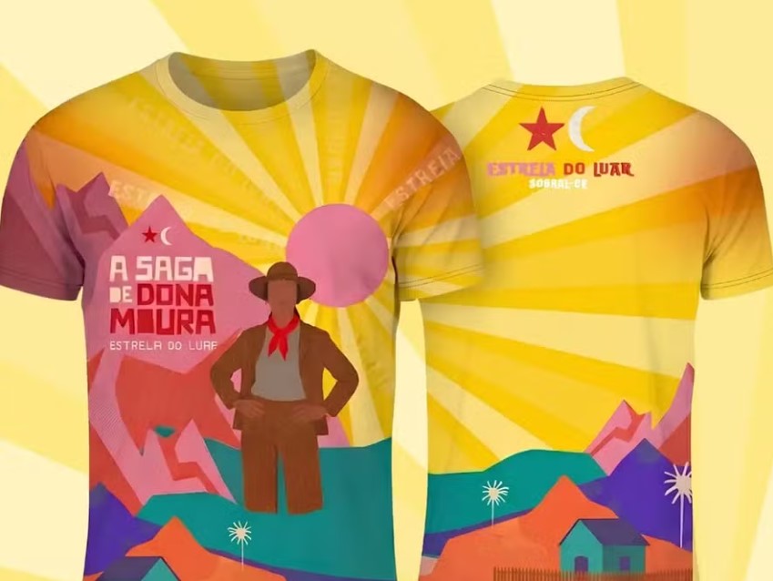 Camisa continha uma estrela vermelha, confundida com a do PT 