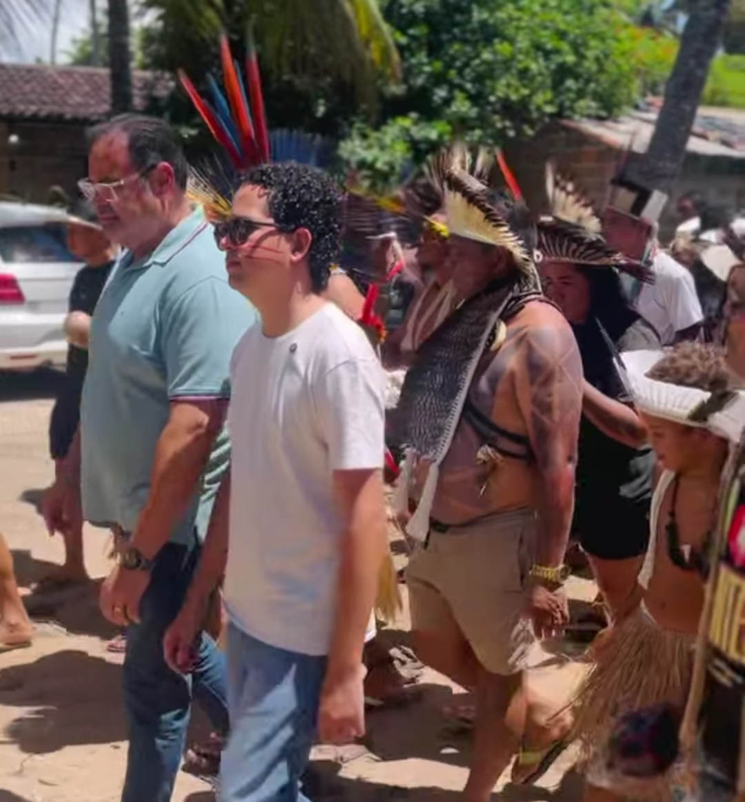 Solenidade reuniu lideranças políticas e contou com a participação de representantes de 32 aldeias dos municípios de Baía da Traição, Rio Tinto e Marcação