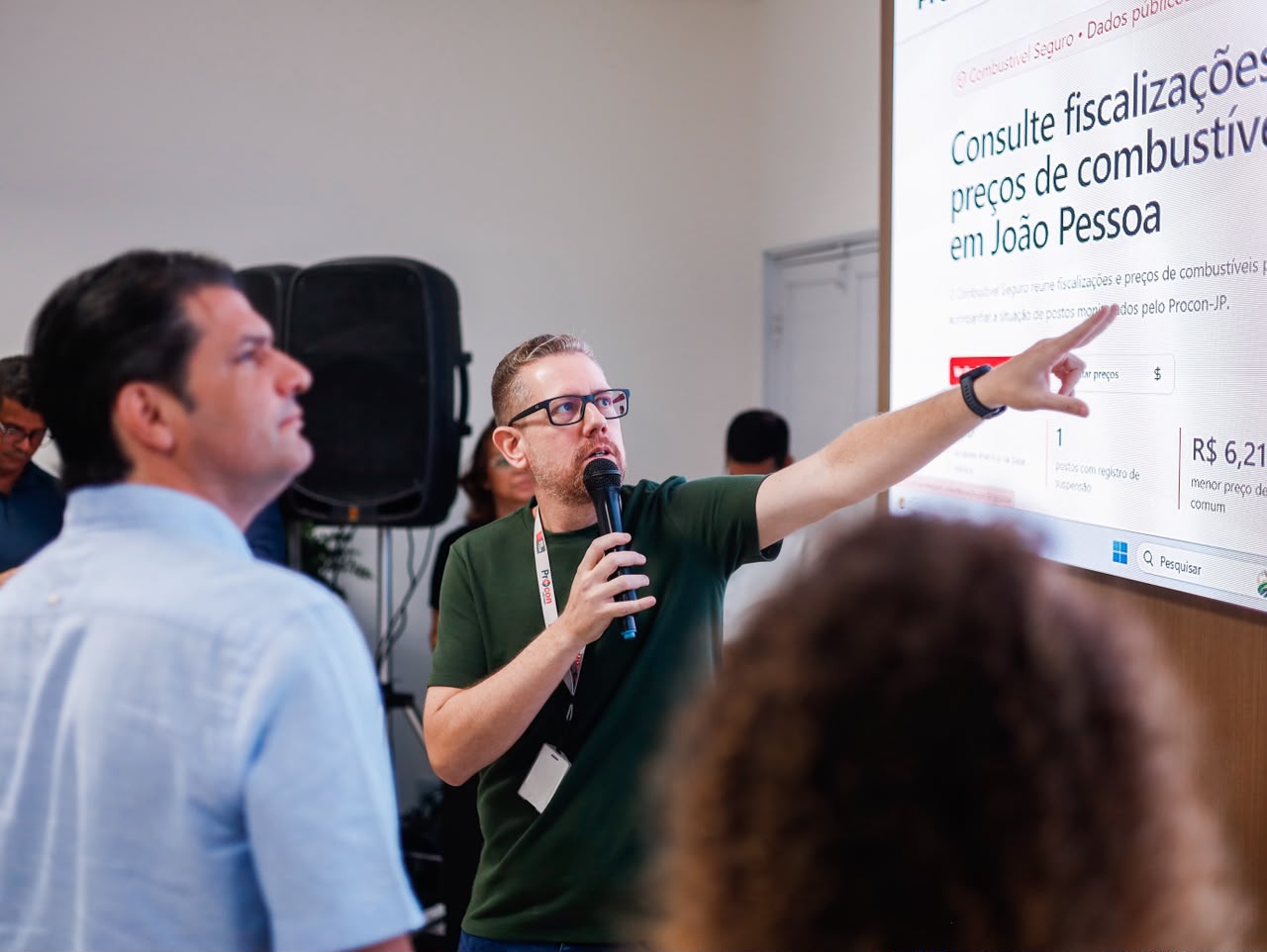 Secretário do Procon-JP, Júnior Pires explicou que a plataforma possibilita ao consumidor consultar os preços dos combustíveis e comparar os valores praticados pelos postos